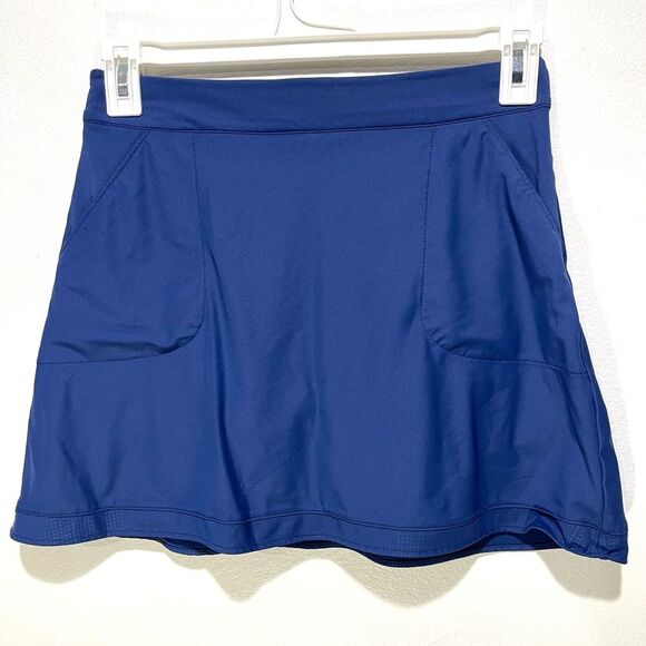 Peter Millar crown Skort Performance outdoors sports golf Tennis Blue Women’s S - Picture 1 of 6